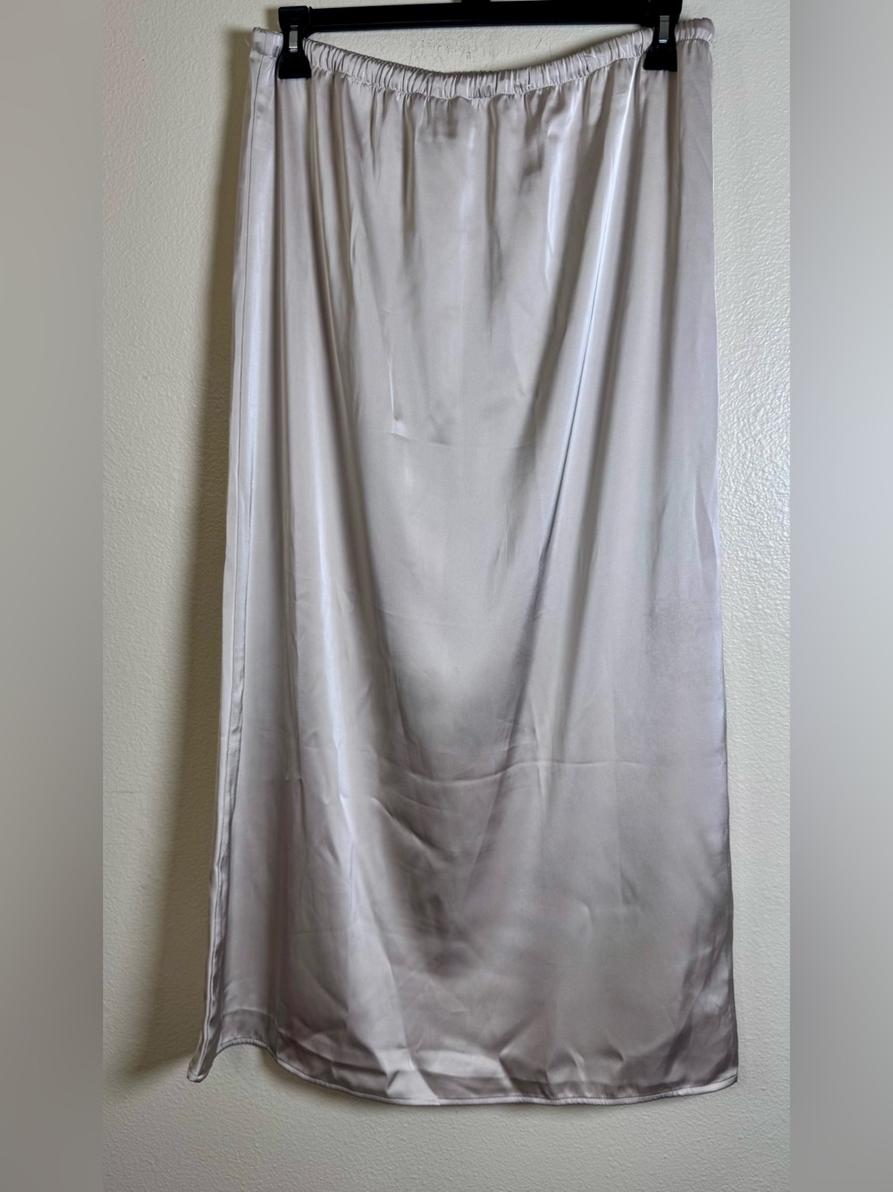 Song of Style Aimee Song Champagne Satin Maxi Skirt XL Drawstring - Picture 5 of 5